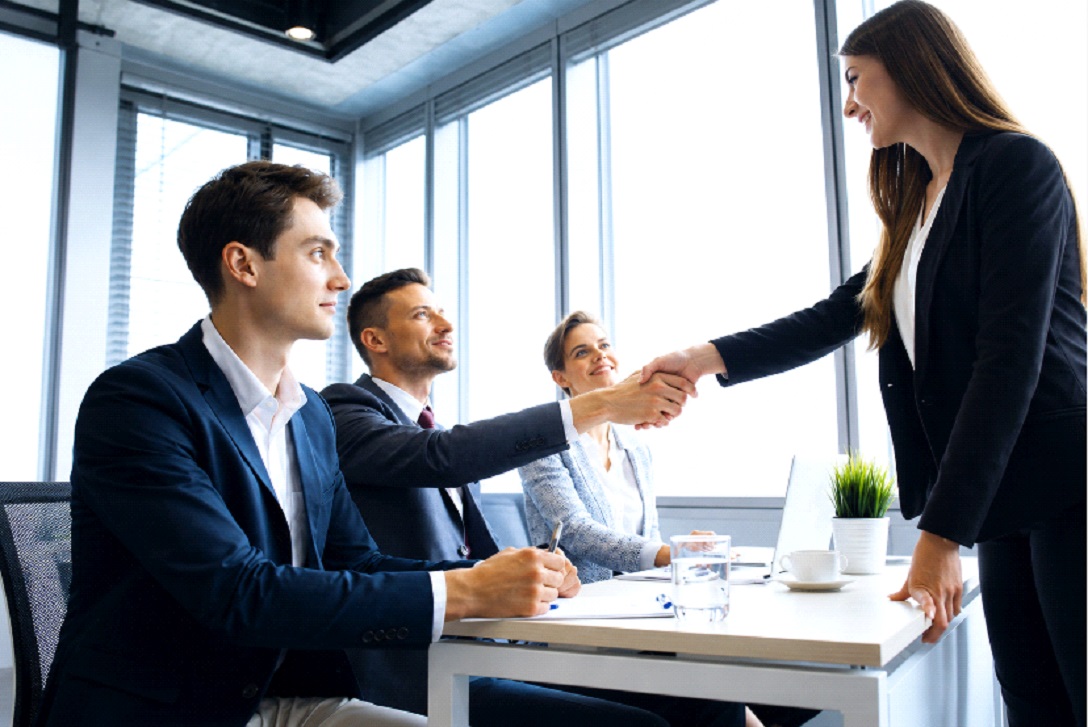 Smart-Tech recruitment professionals collaborating