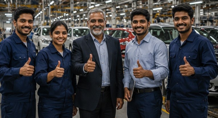 Manufacturing facility team