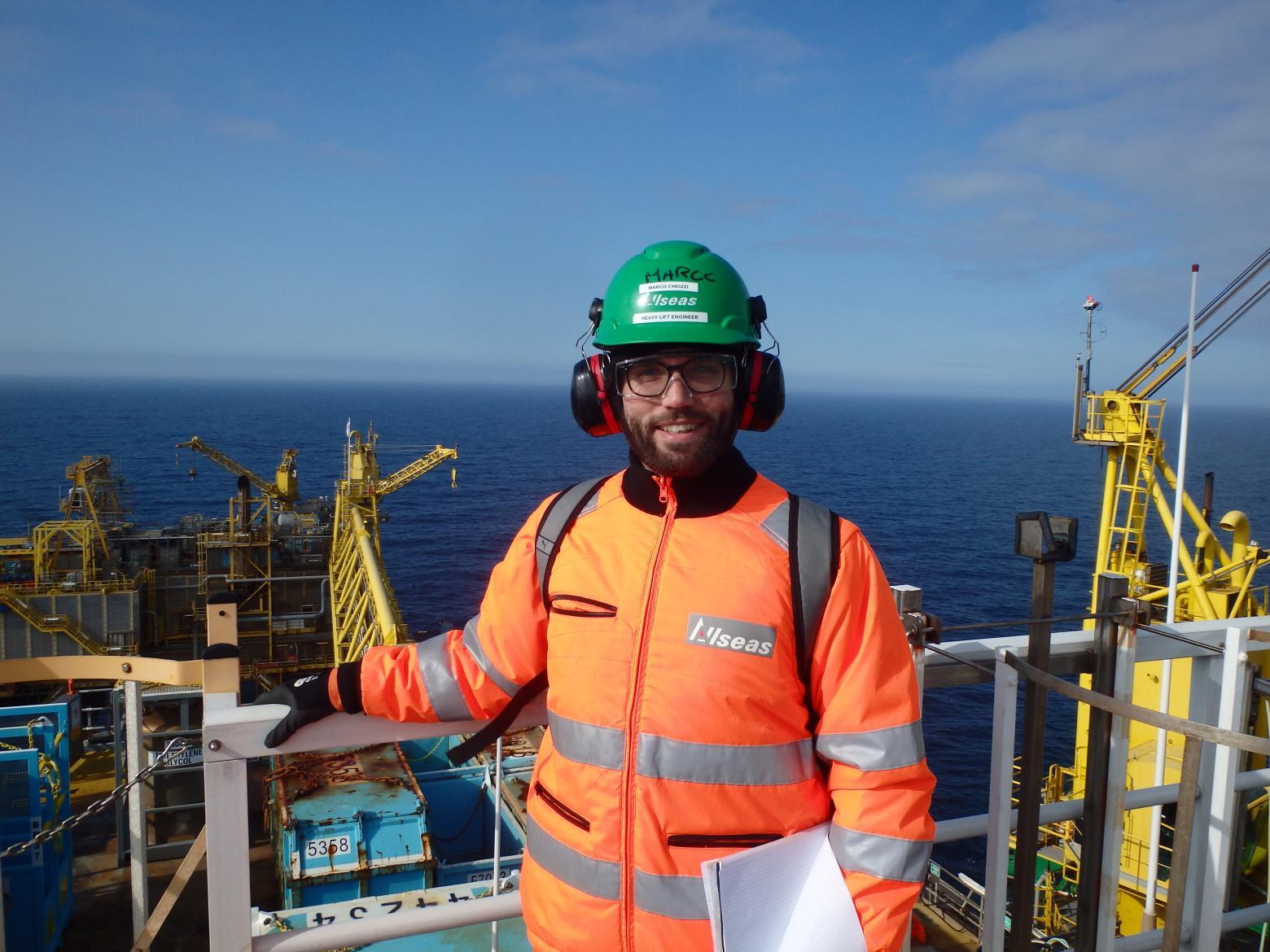 Oil and Gas plant operations team